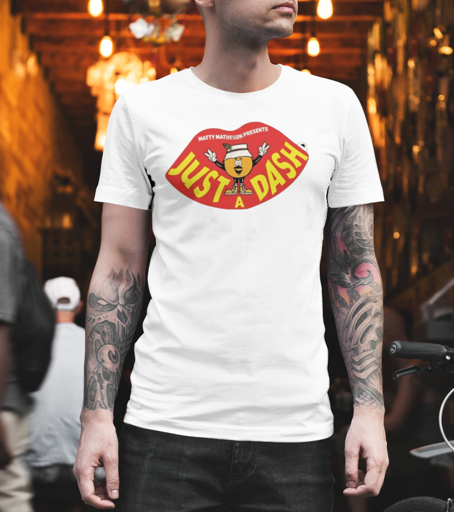 Matty Matheson Presents Just A Dash Lips With Cartoon T-Shirt