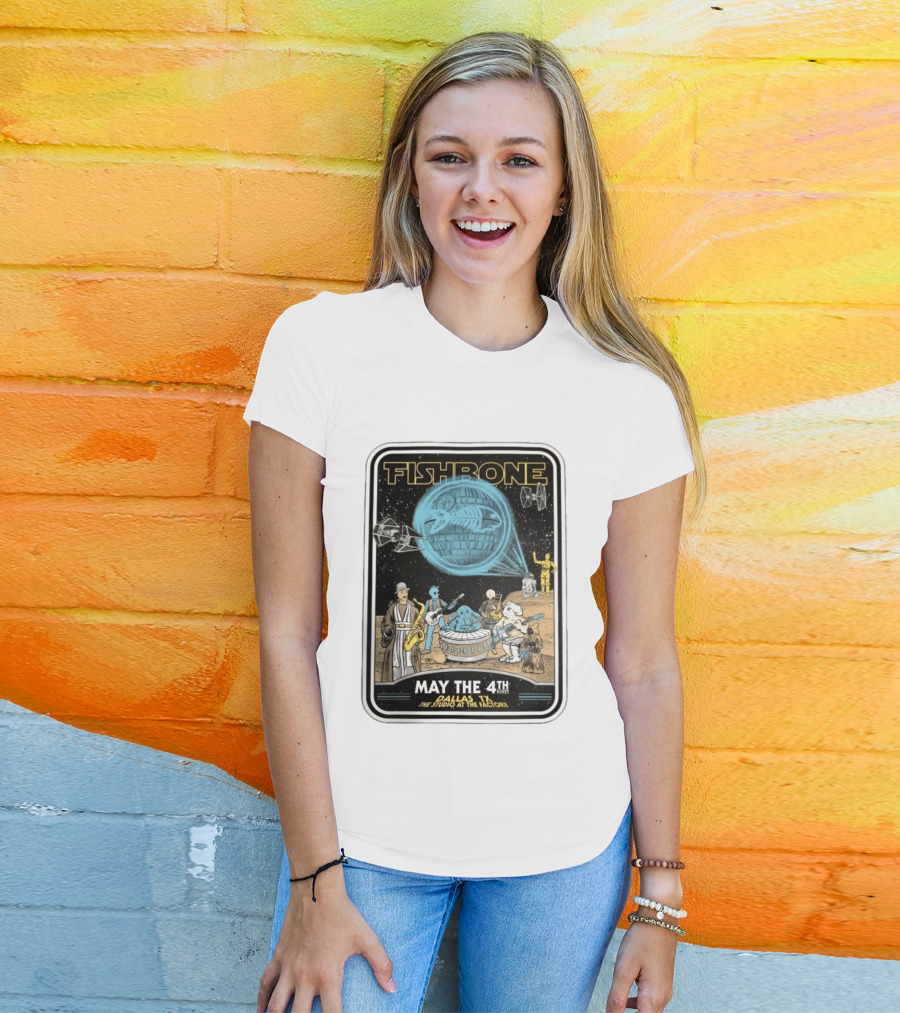FISHBONE May 4 2026 Dallas TX Tour With Star Wars T-Shirt