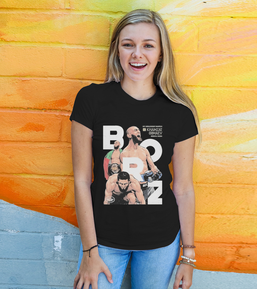 Borz Bardo Craft UFC Khamzat Chimaev T-Shirt