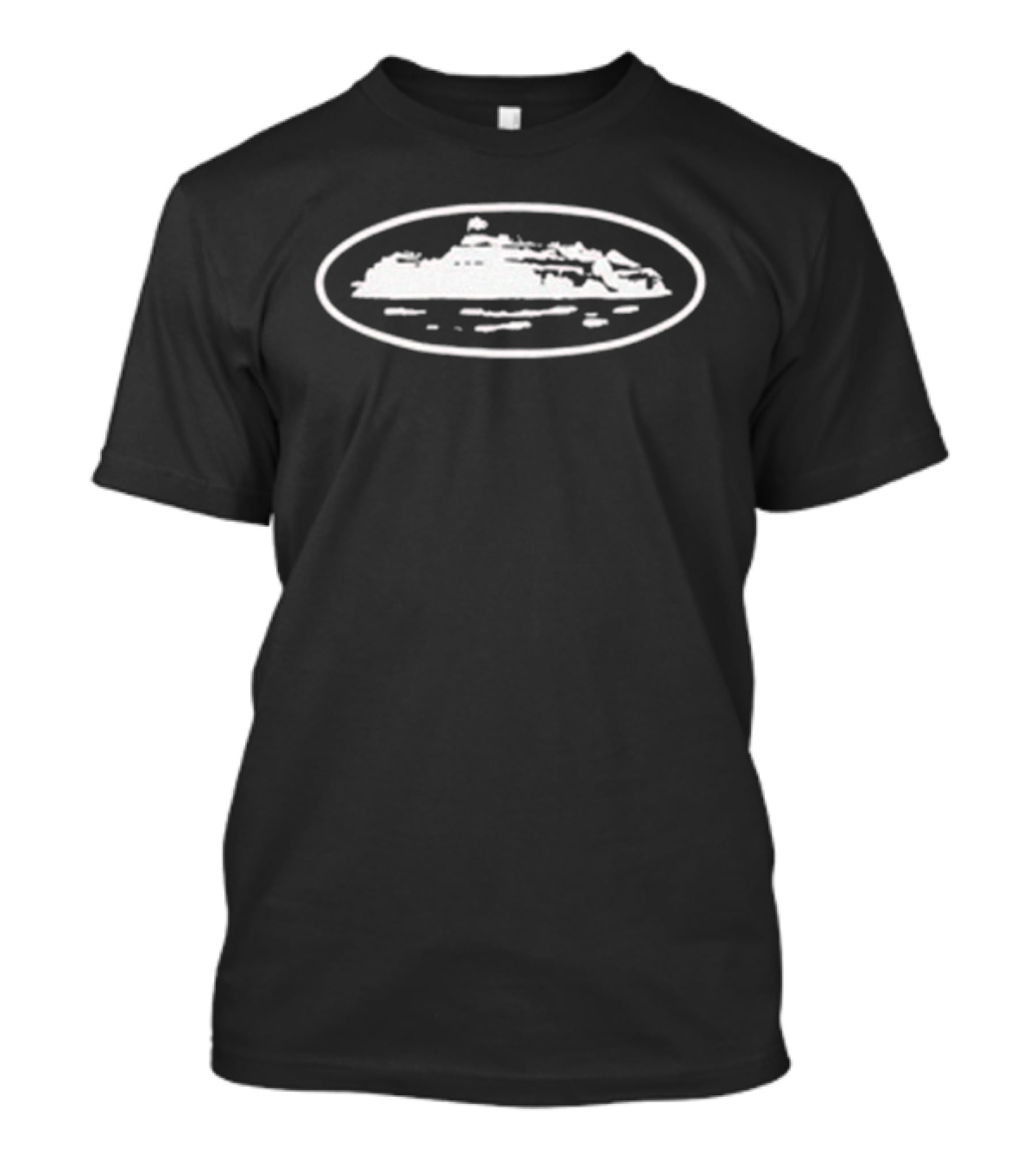Corteiz Island Puff Oval Scenic T-Shirt