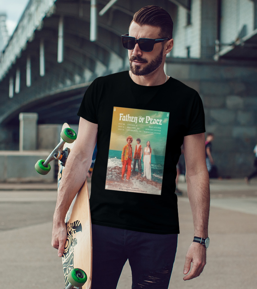 Father Of Peace Fall Tour 2026 Chicago New York Los Angeles T-Shirt