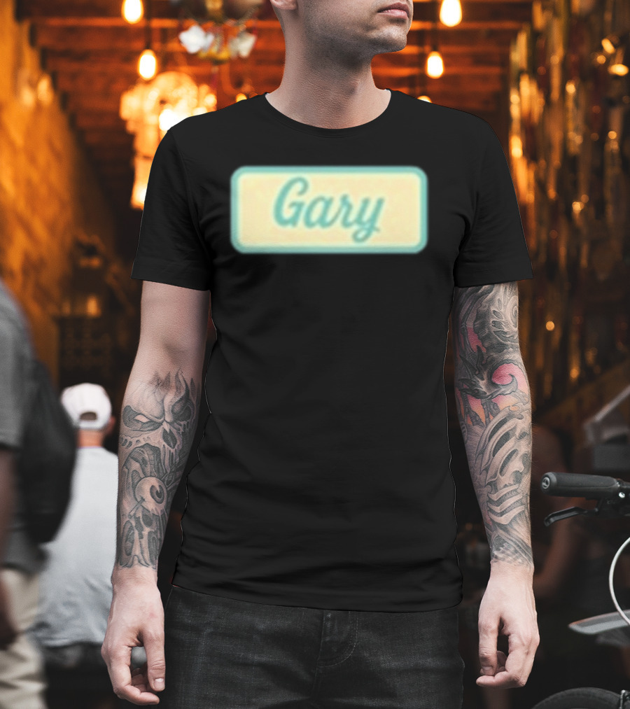 Stephen Wilson Jr. Gary Vintage Style Name T-Shirt