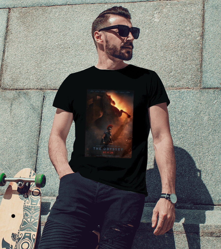 The Odyssey July 17 2026 A Film By Christopher Nolan IMAX Epic T-Shirt