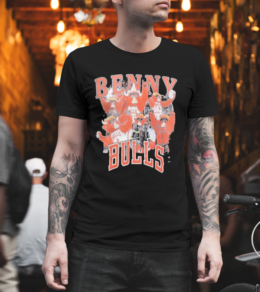Benny Chicago Bulls Stadium Essentials Youth Crossroads Bulls T-Shirt