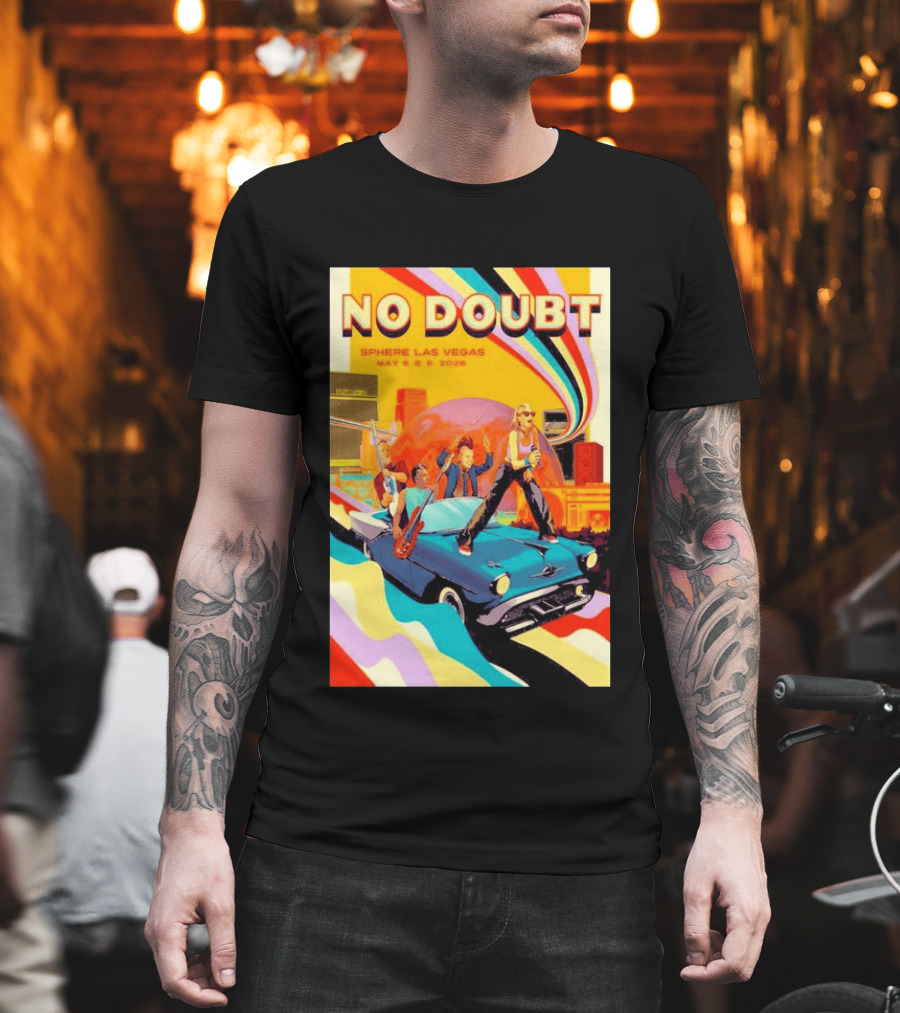 No Doubt Sphere Las Vegas May 6 9 2026 Vintage Road Trip Concert T-Shirt