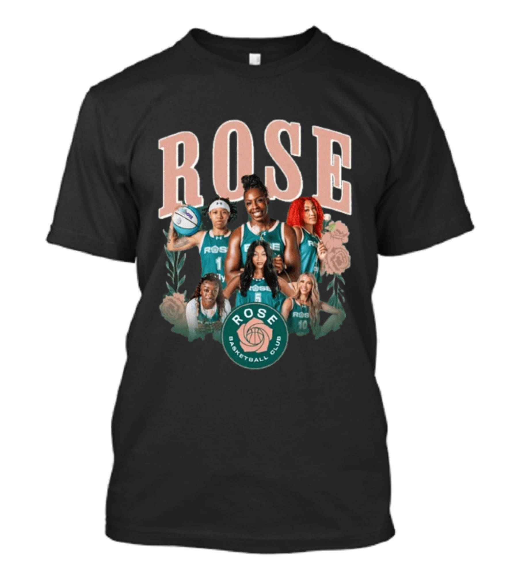 Rose Basketball Club Team Players Champions T-Shirt