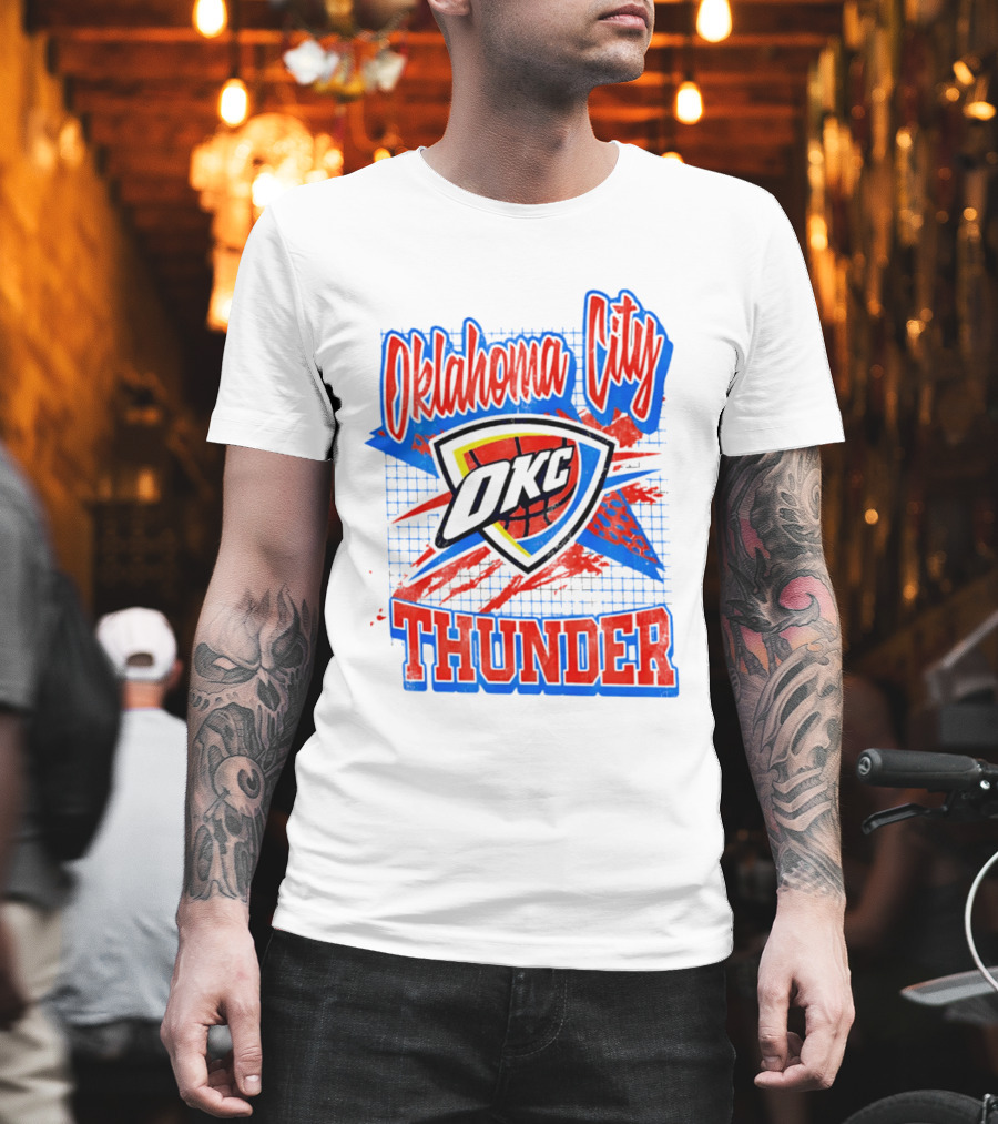 Oklahoma City Thunder OKC Vintage Hardwood Classics Vibe 2026 T-Shirt