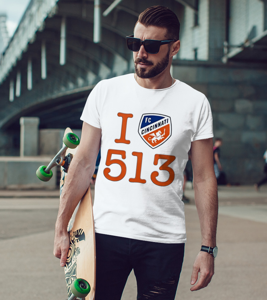 Ted Karras FC Cincinnati I 513 Day Cincy T-Shirt