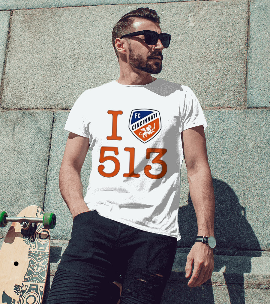 Ted Karras FC Cincinnati I 513 Day Cincy T-Shirt