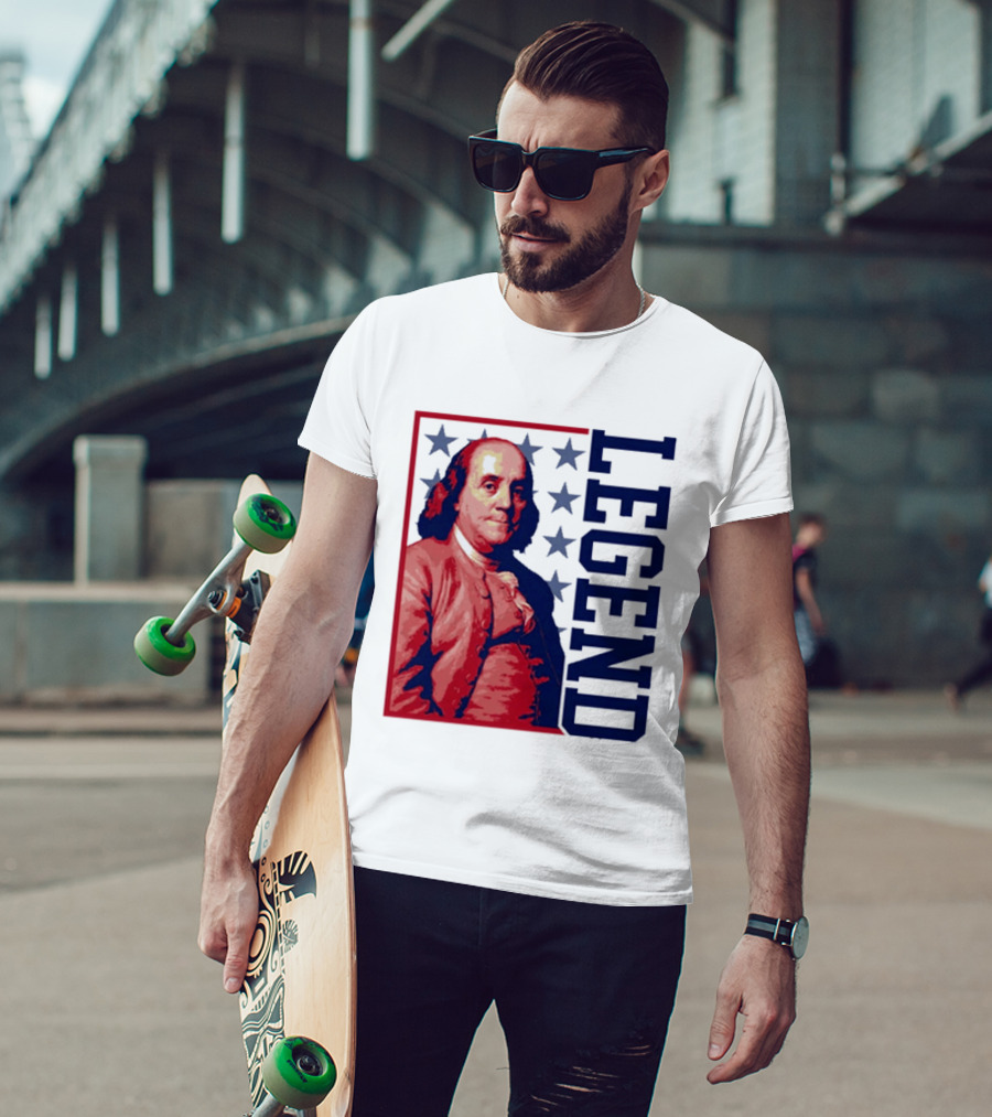 Legend Benjamin Franklin Stars T-Shirt