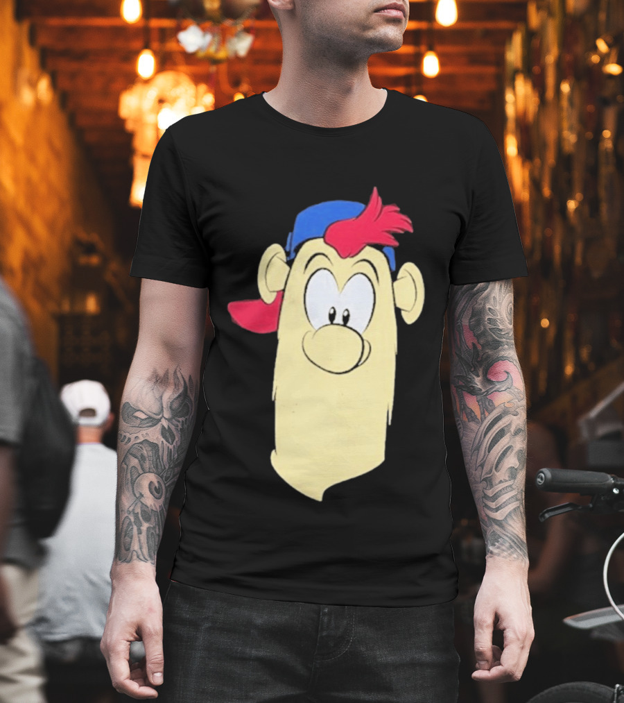 Atlanta Braves Blooper Character Face T-Shirt