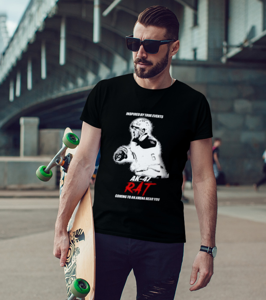 By True Events AK 47 Rat Coming To An Arena Near You Zach Benson T-Shirt