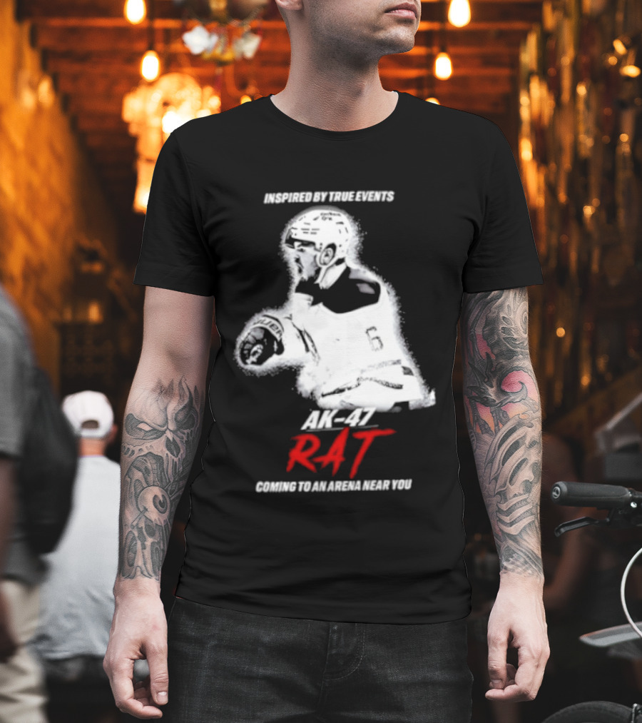 By True Events AK 47 Rat Coming To An Arena Near You Zach Benson T-Shirt