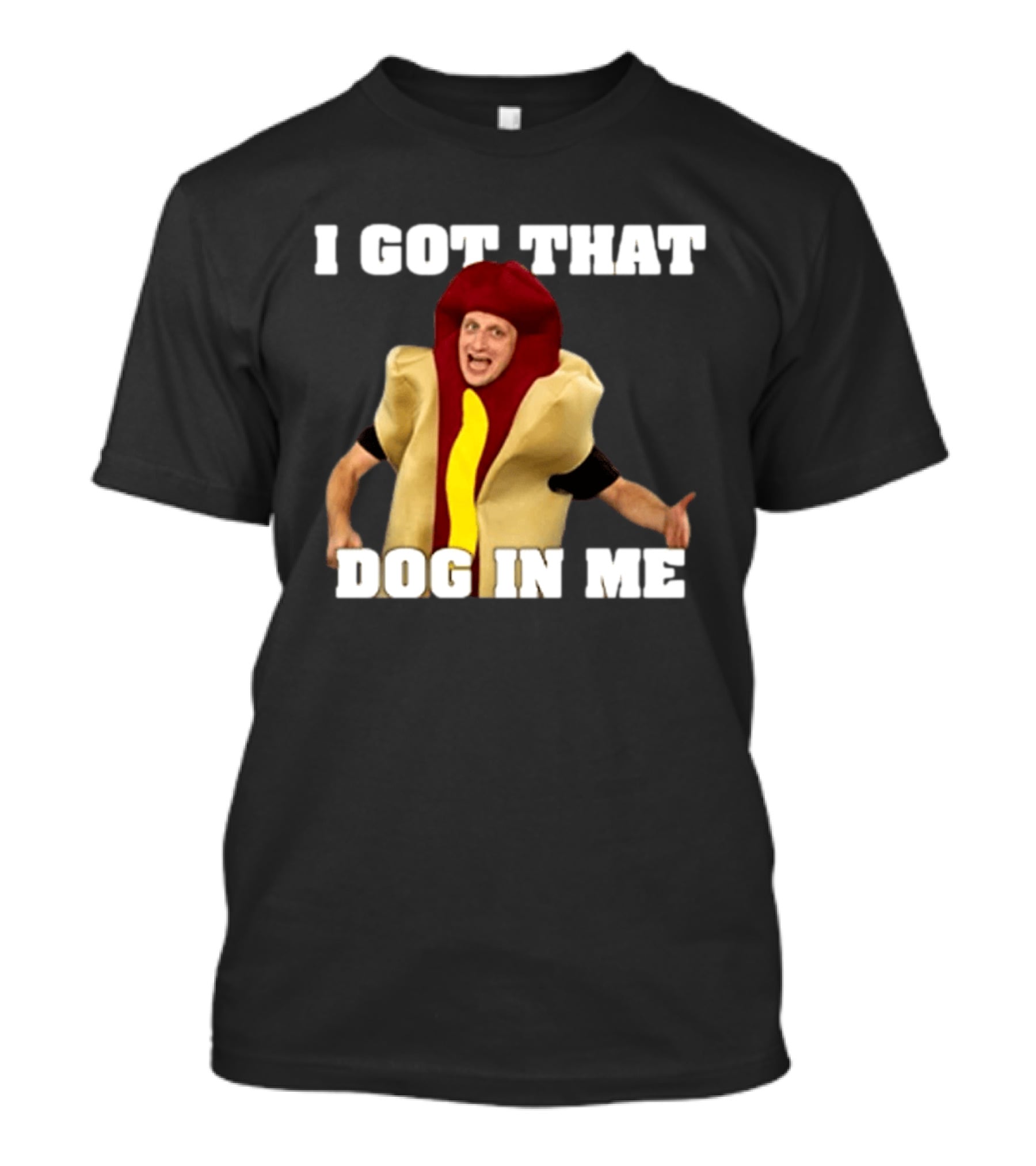 I Got That Dog In Me Hot Dog Costume Tim Robinson T-Shirt
