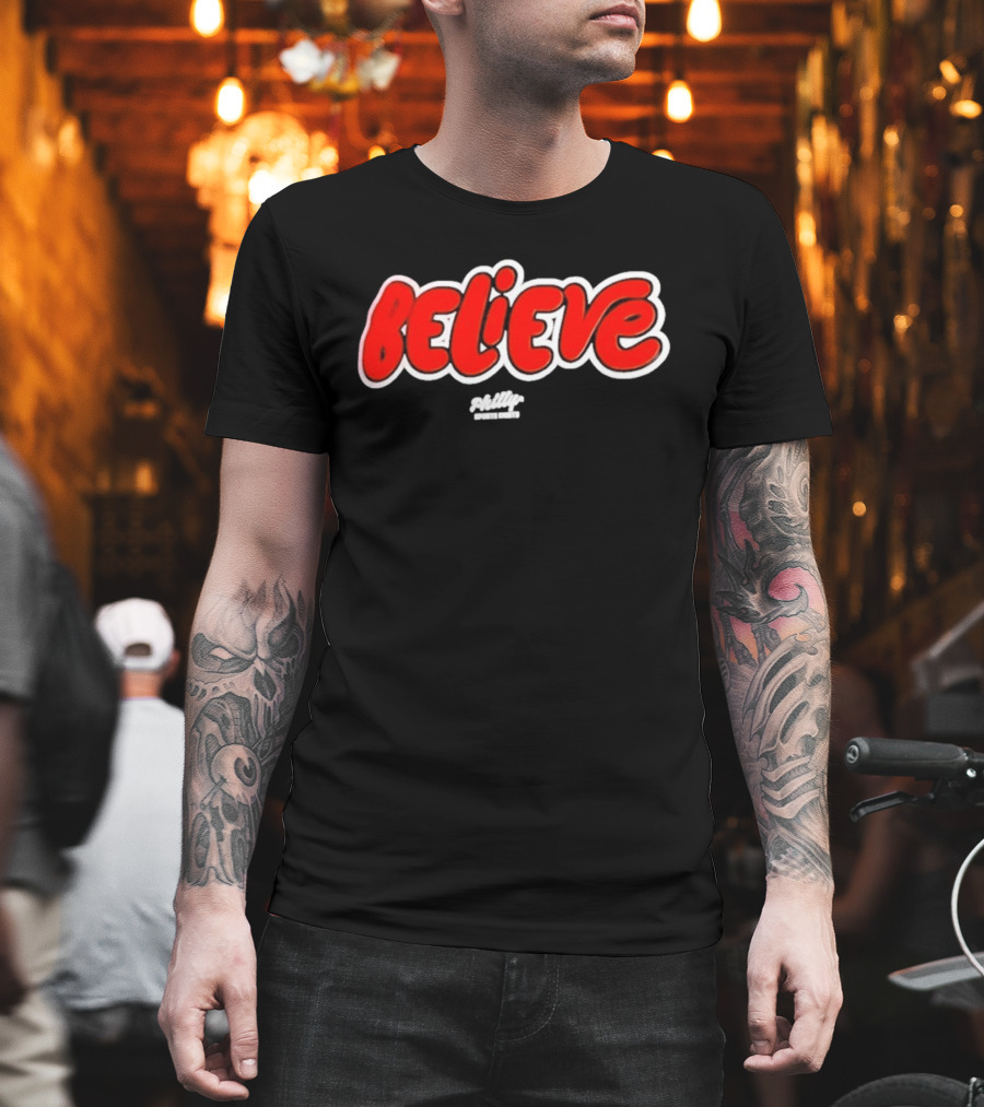 Philadelphia Flyers Believe Ignite The Orange Spirit T-Shirt