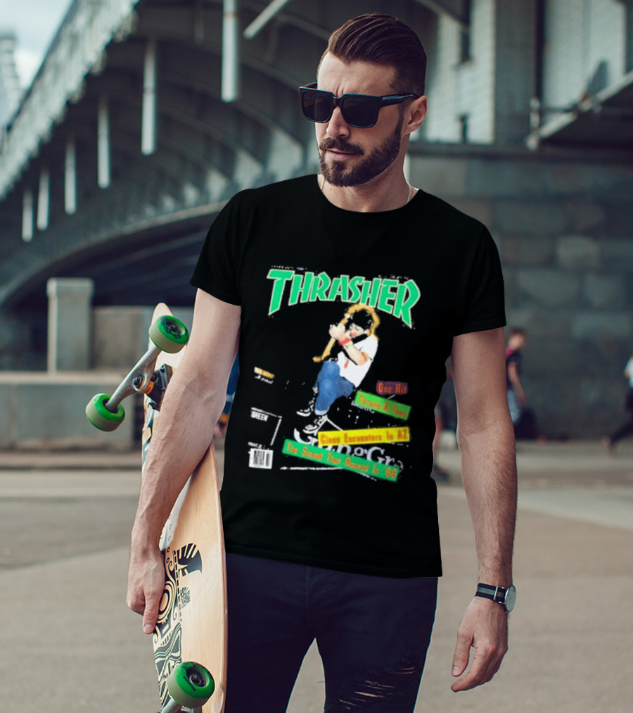 Thrasher Magazine February 1987 Pushead J Sam Somewhere In AZ The Sound You Heard In 86 T-Shirt