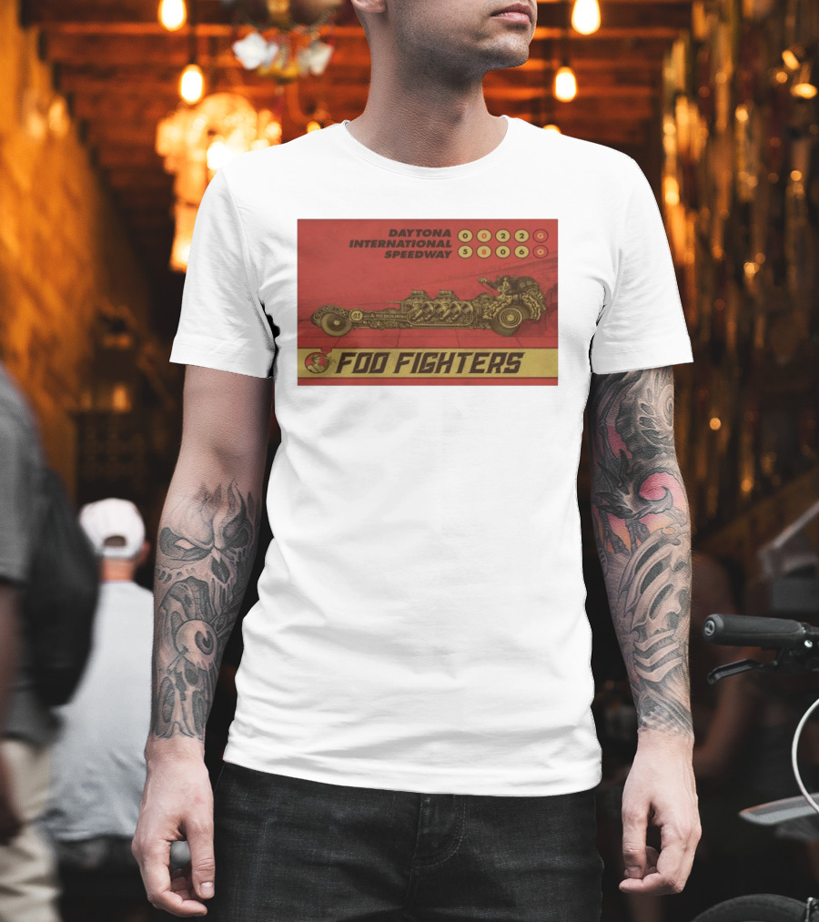 Foo Fighters Daytona International Speedway May 8 2026 Event T-Shirt