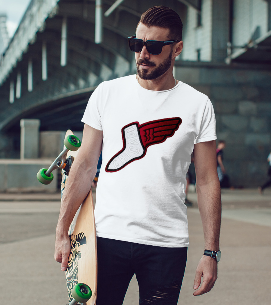 White Sox Chicago Winged Sock 2026 Promo Event T-Shirt