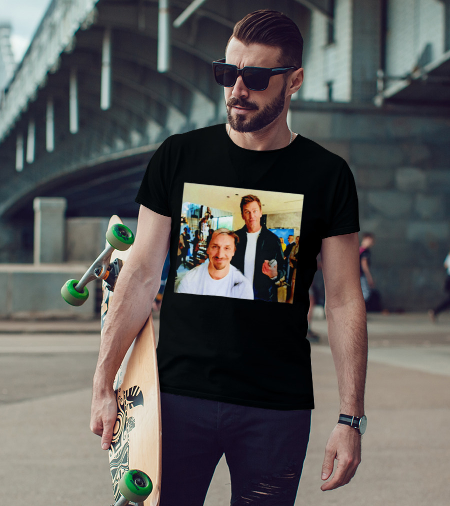 Tom Brady Almost Friday Giving Zlatan Ibrahimović A Haircut T-Shirt