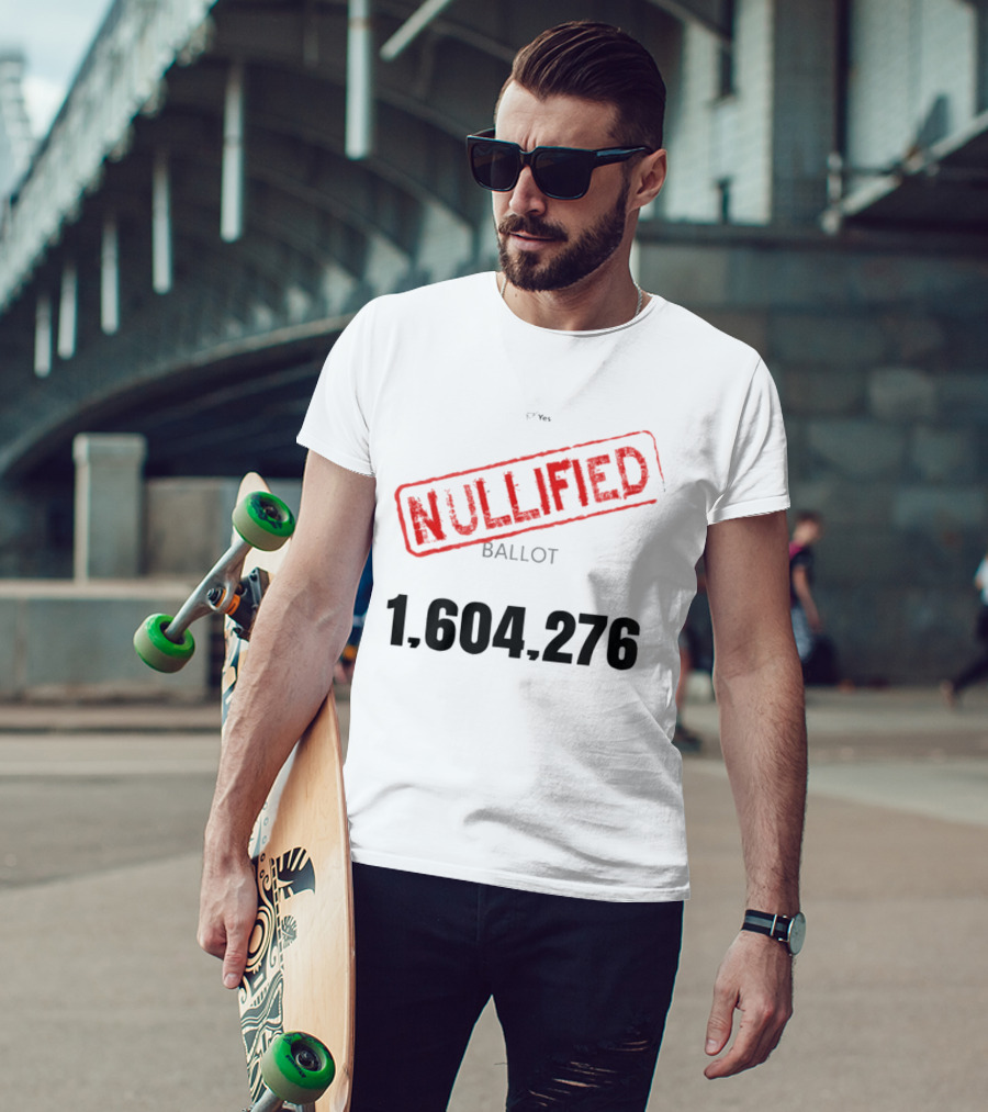 NULLIFIED BALLOT 1604276 Virginia Redistricting Protest T-Shirt