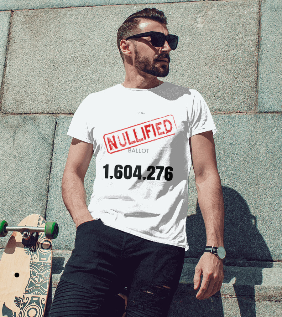 NULLIFIED BALLOT 1604276 Virginia Redistricting Protest T-Shirt