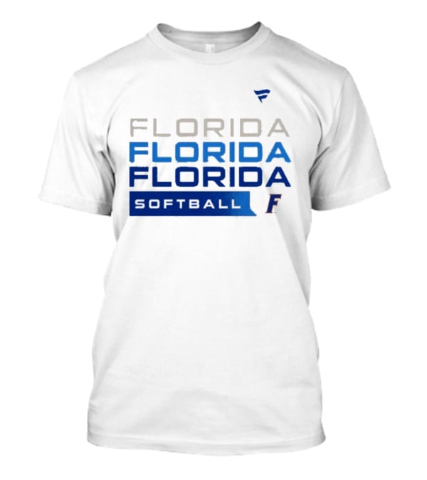 Florida Gators Softball Tri Blend Hype College F T-Shirt