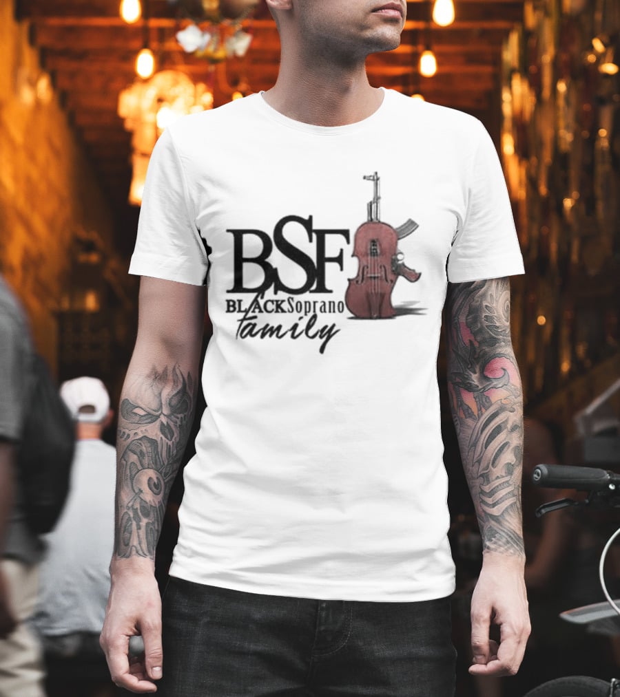BSF Black Soprano Family Violin T-Shirt