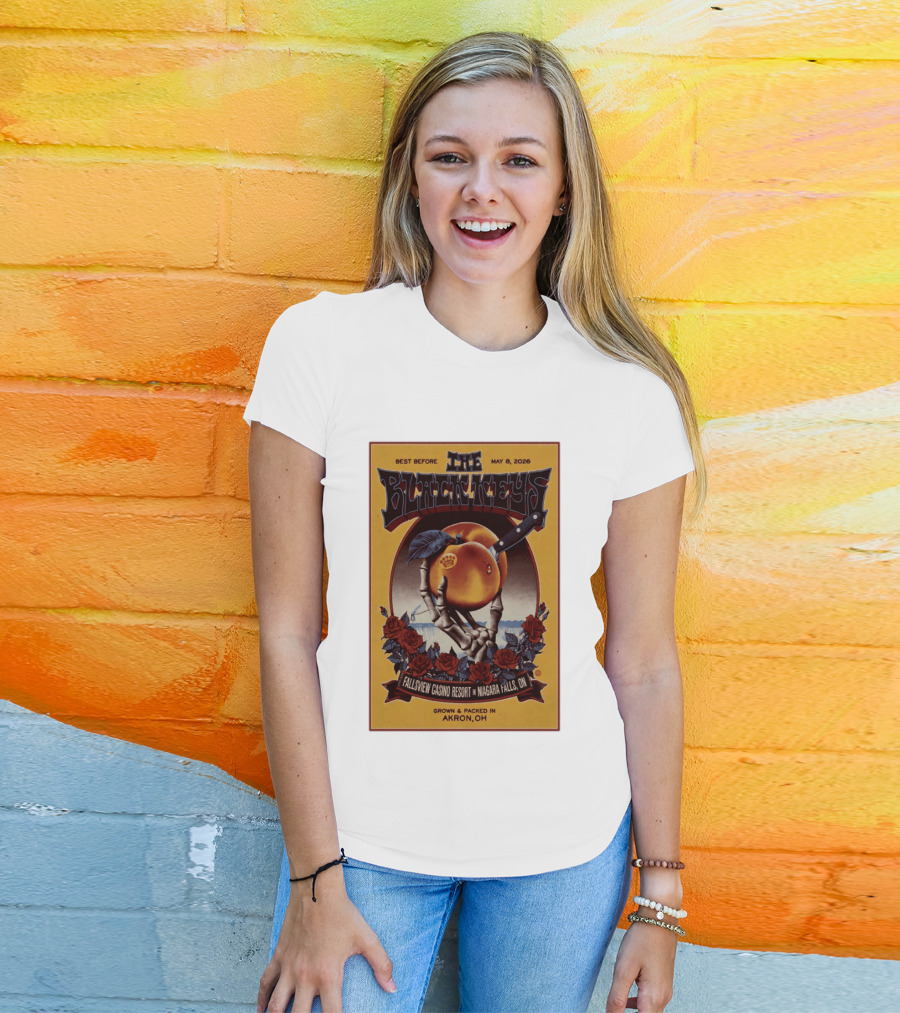 The Black Keys Fallsview Casino Resort Niagara Falls ON May 8 2026 Akron OH T-Shirt