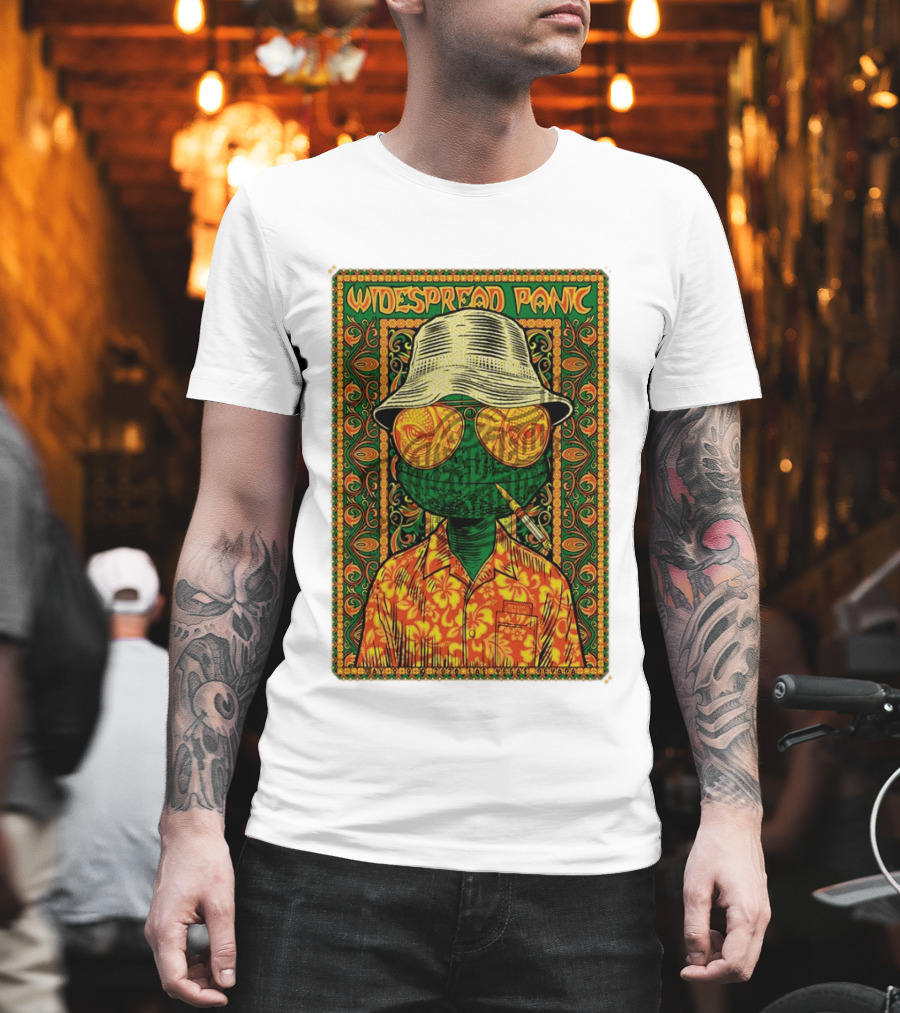 Widespread Panic May 8 10 2026 Las Vegas Tour Virgin Hotels The Theater Psychedelic T-Shirt