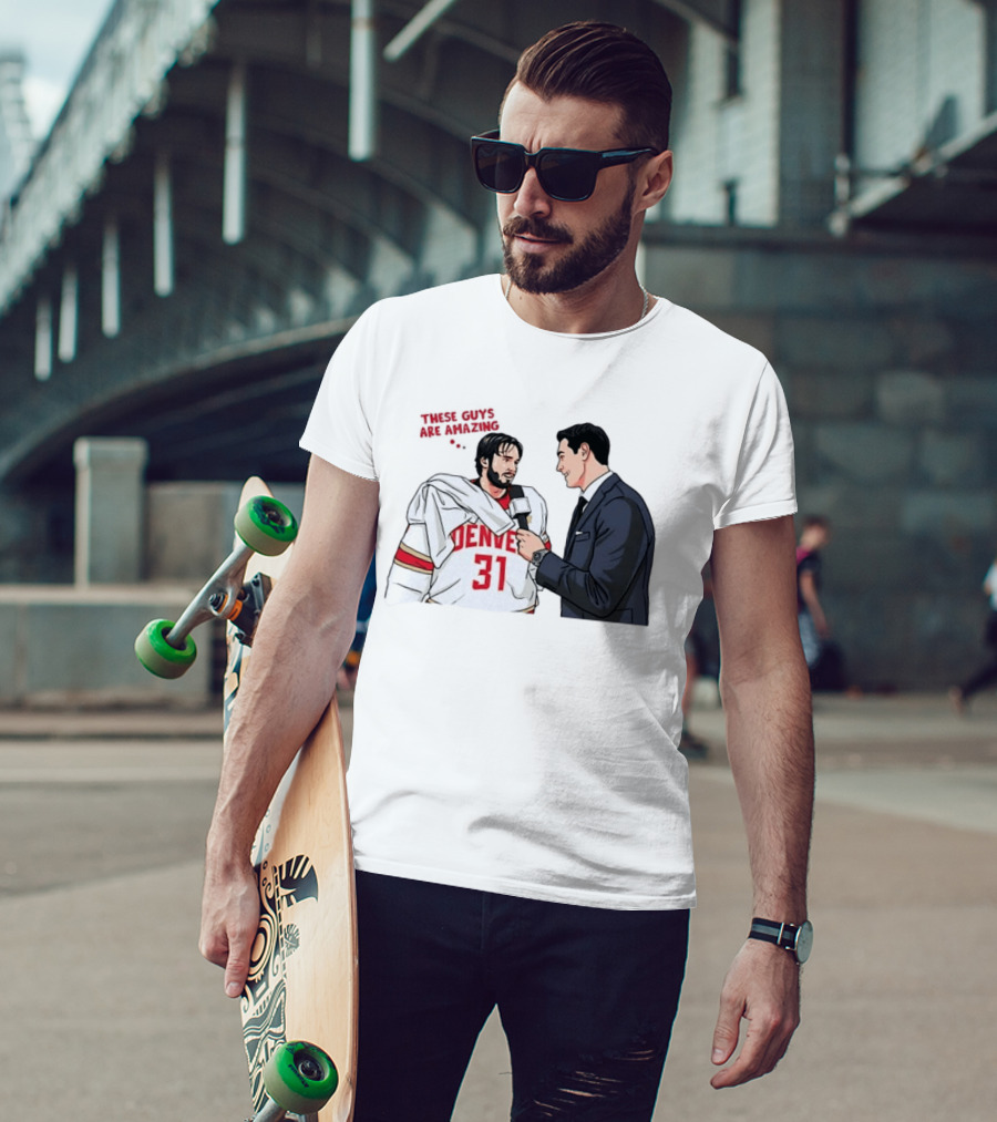 Johnny Hicks Interview Denver 31 Hockey Amazing T-Shirt