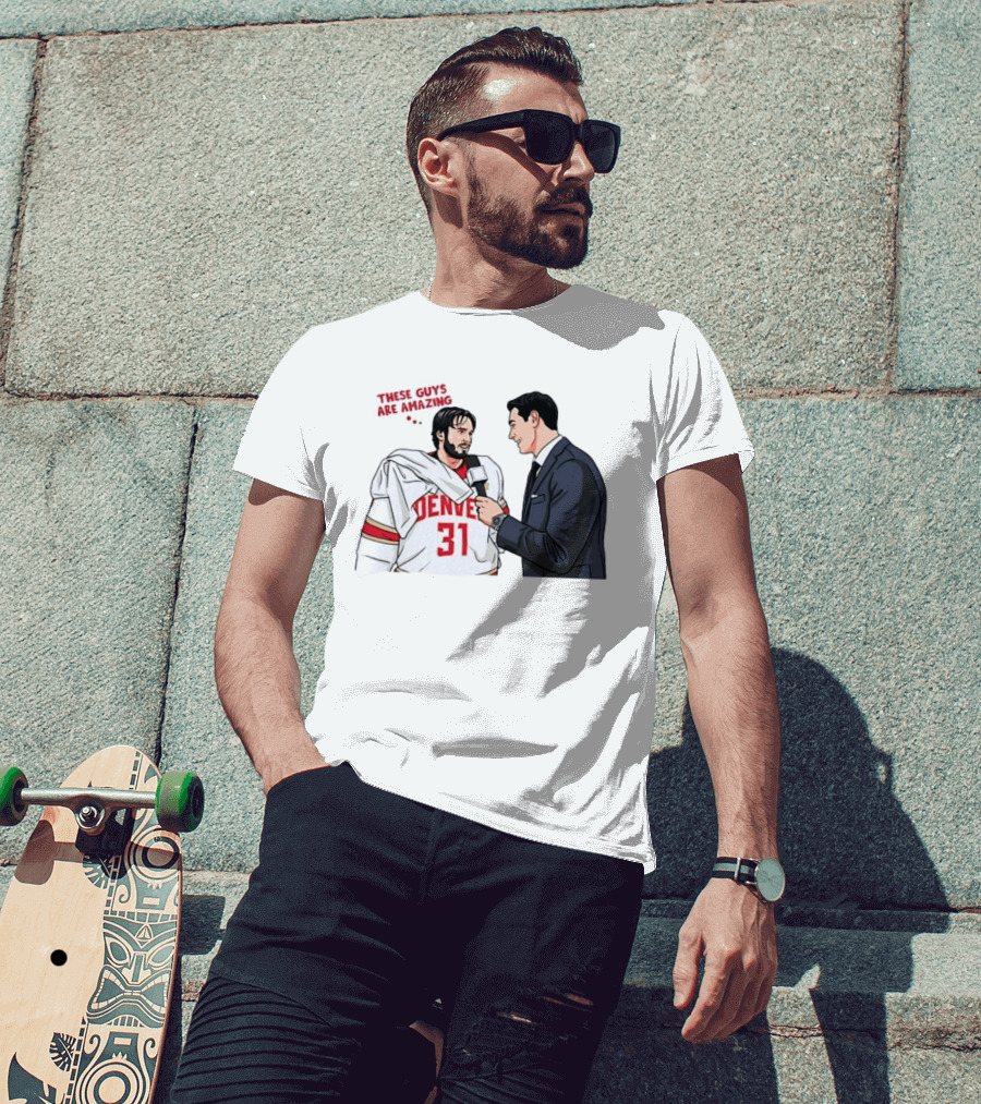 Johnny Hicks Interview Denver 31 Hockey Amazing T-Shirt