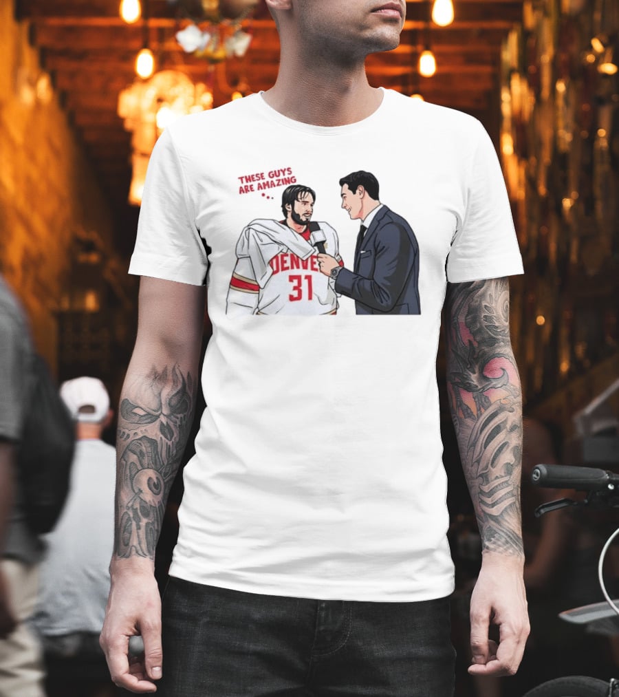 Johnny Hicks Interview Denver 31 Hockey Amazing T-Shirt