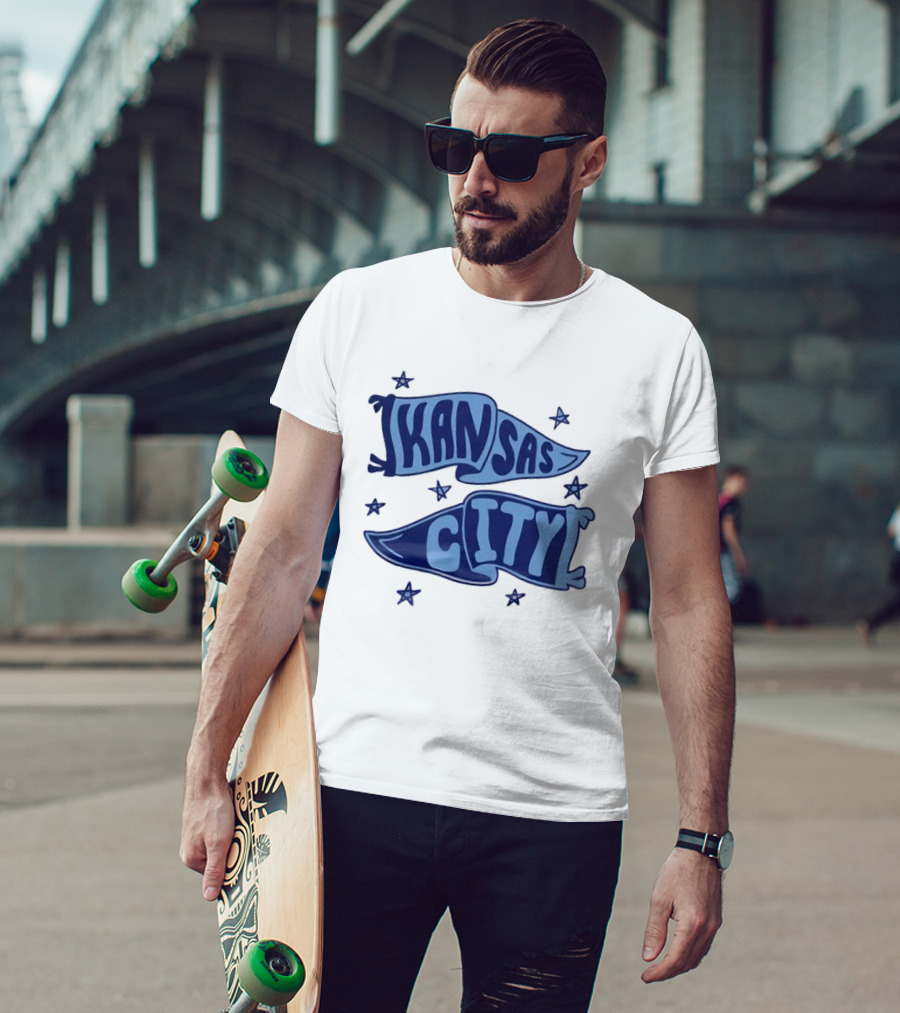 Kansas City Royals MLB Pennants Baseball Lover Kansas City T-Shirt
