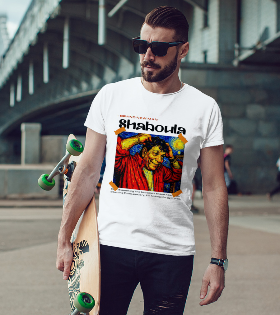Van Gogh Style Shaboula Brand New Man T-Shirt