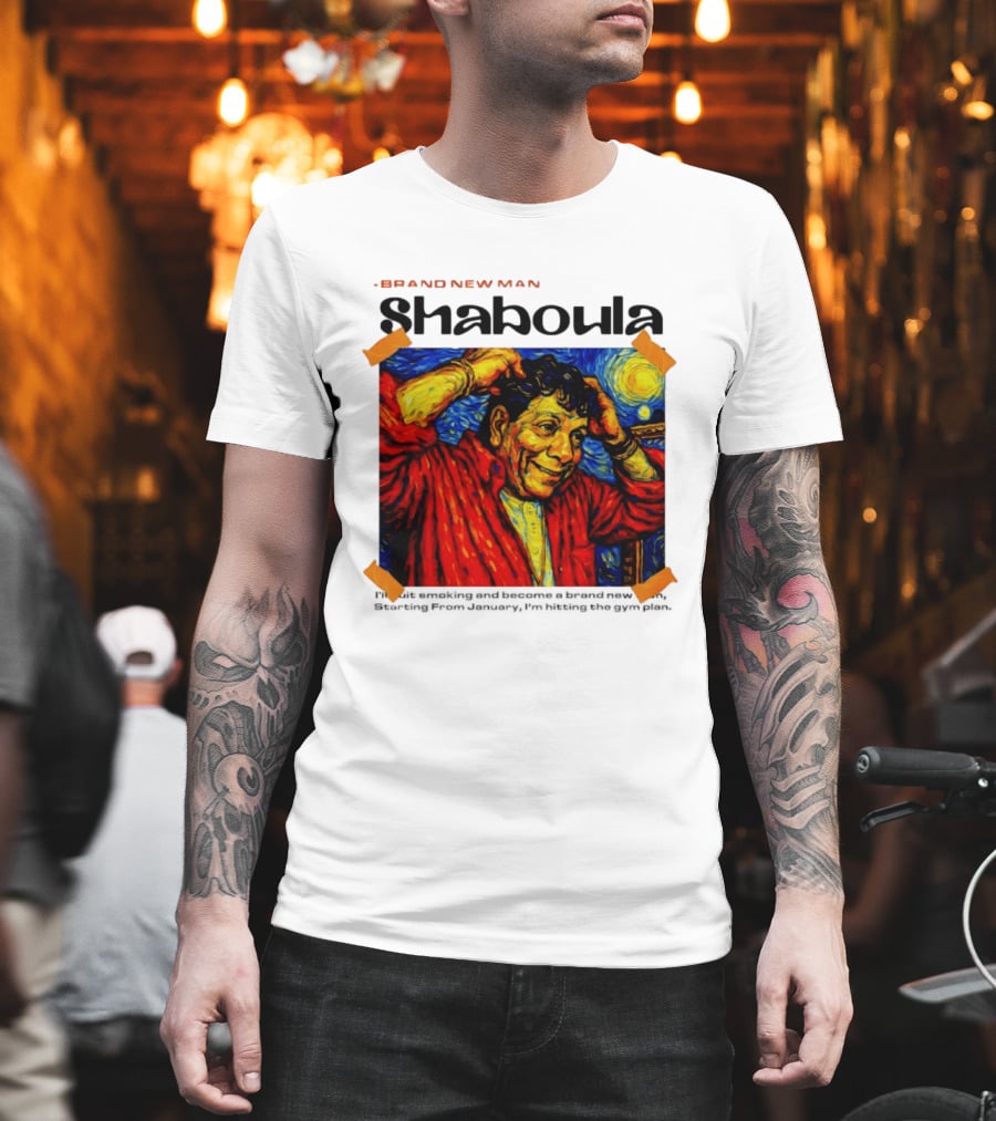 Van Gogh Style Shaboula Brand New Man T-Shirt