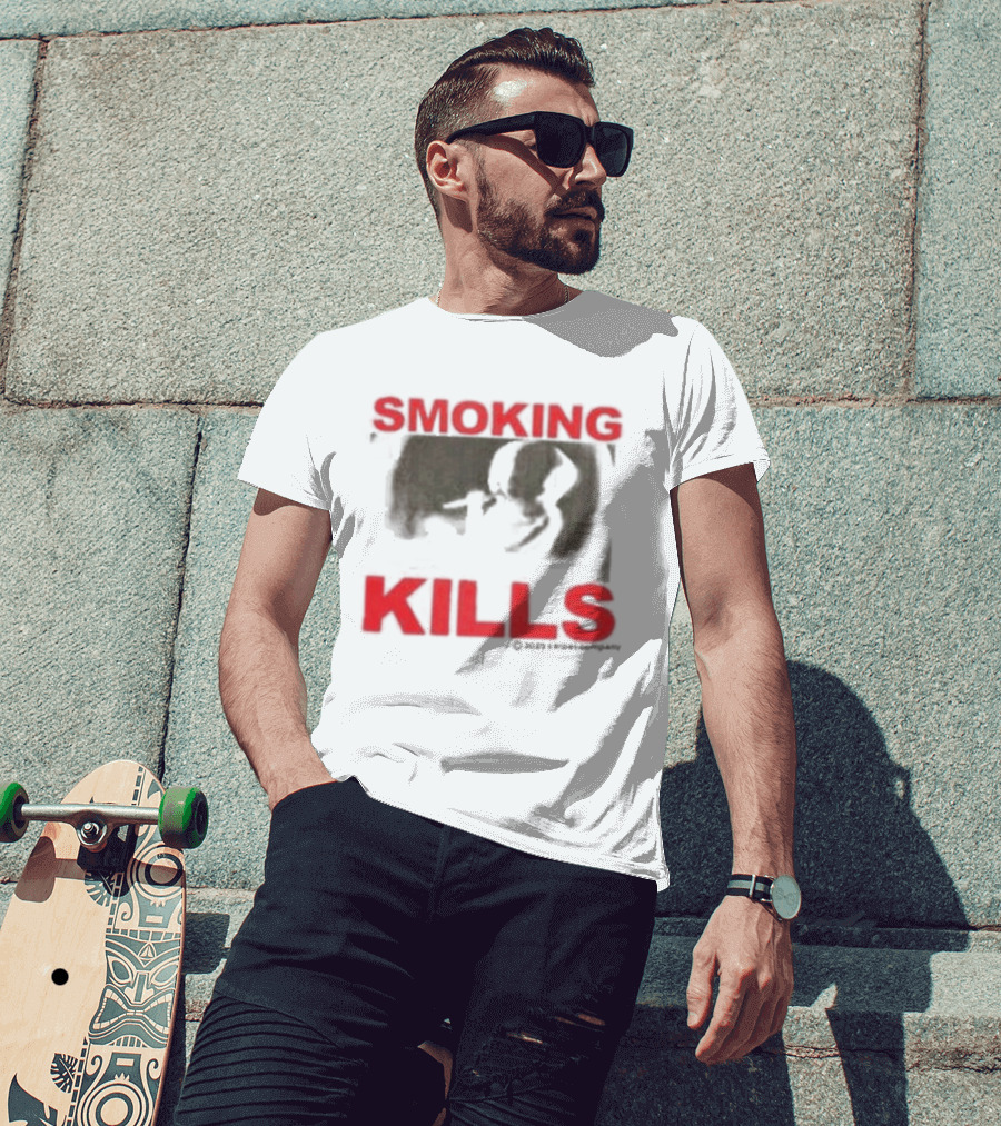Smoking Kills Carpet Company T-Shirt