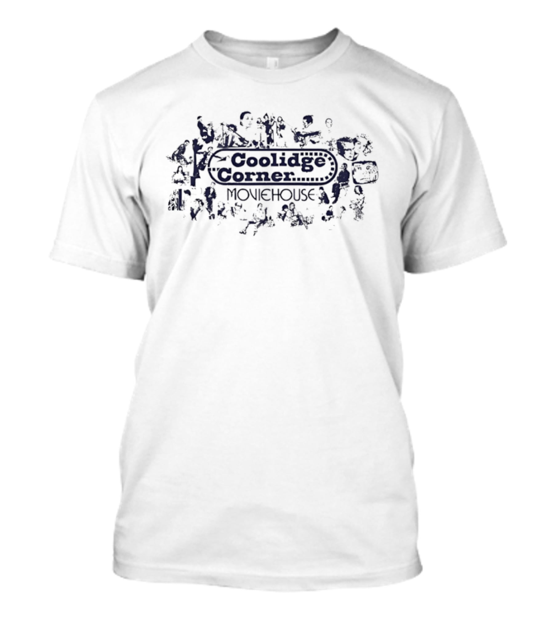 Coolidge Corner Moviehouse Vintage Look T-Shirt