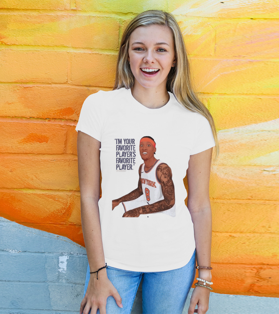 Michael Beasley I'm Your Favorite Player's Favorite Player New York Basketball 8 Tattoos T-Shirt