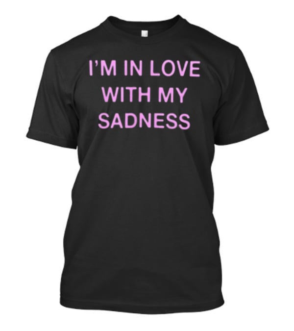 Anti Social Social Club I'm In Love With My Sadness Pink T-Shirt