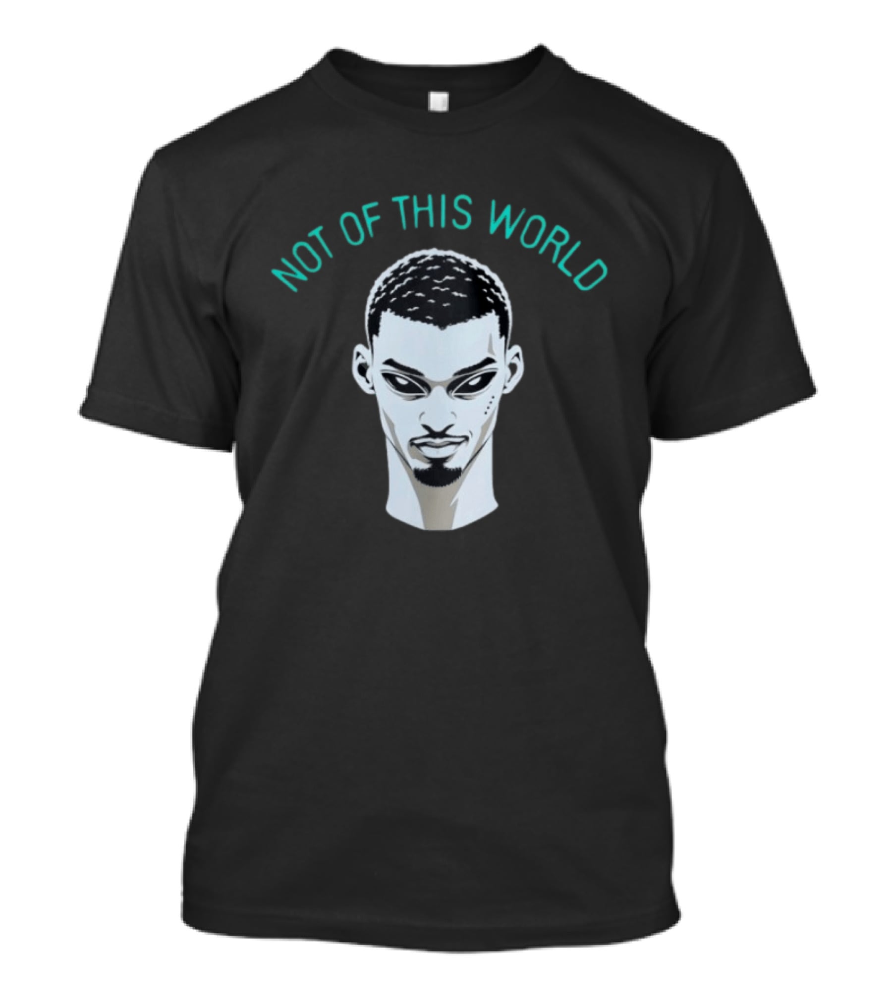 Victor Wembanyama Not Of This World Alien San Antonio Spurs Basketball T-Shirt
