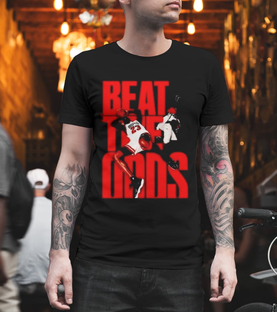 Beat The Odds Michael Jordan 23 Chicago Bulls T-Shirt