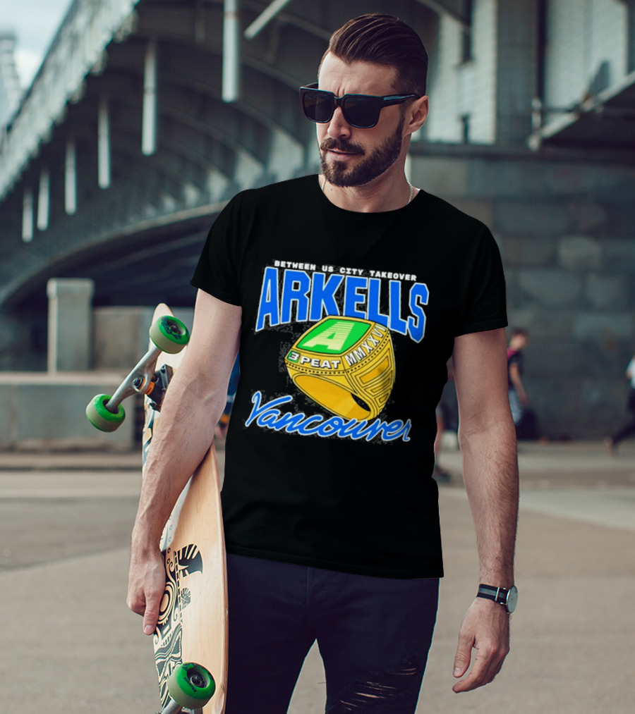 Arkells 3 Peat Mixx Vancouver Tour 2026 T-Shirt