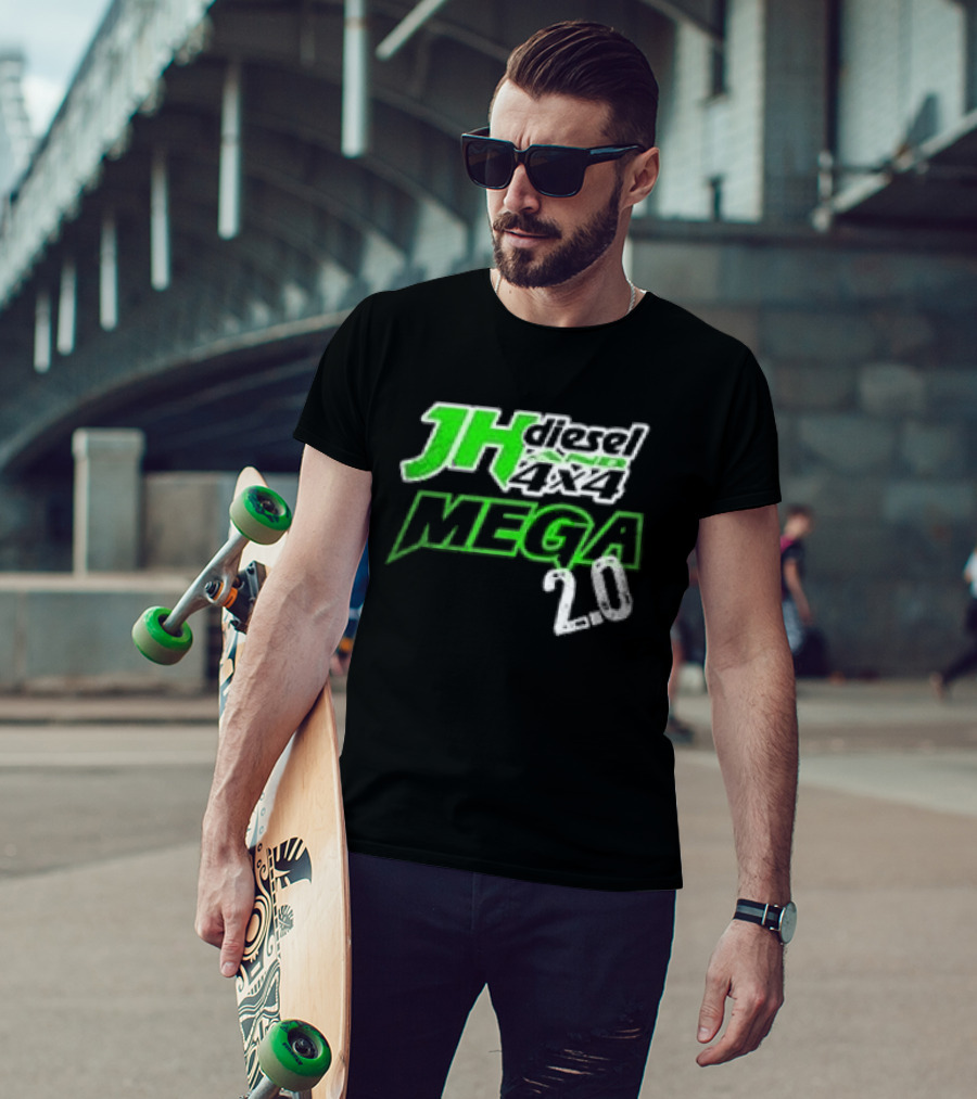 JH Diesel Mega 20 Mud Truck T-Shirt