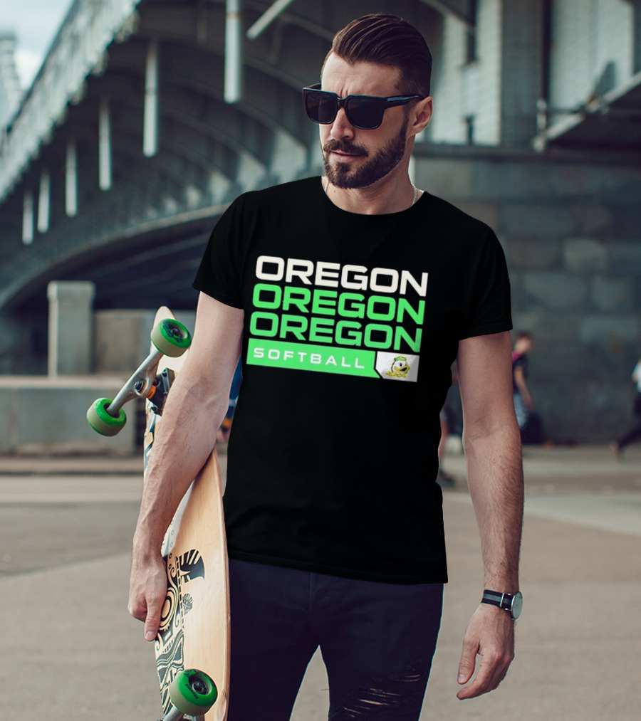 Oregon Softball Ducks 2026 Season T-Shirt