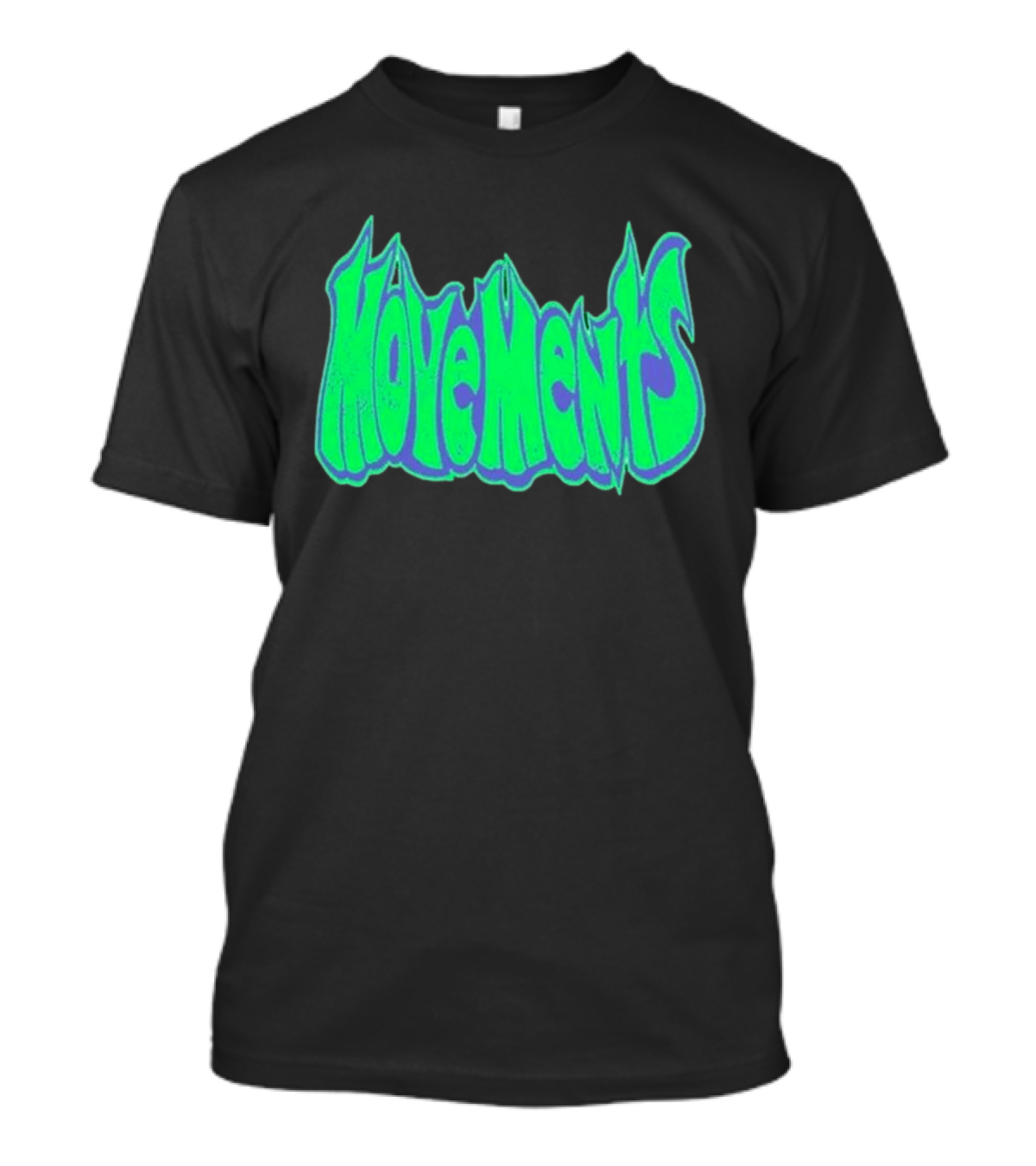 Movements Back In My Ways Neon Vaporwave Style Font T-Shirt