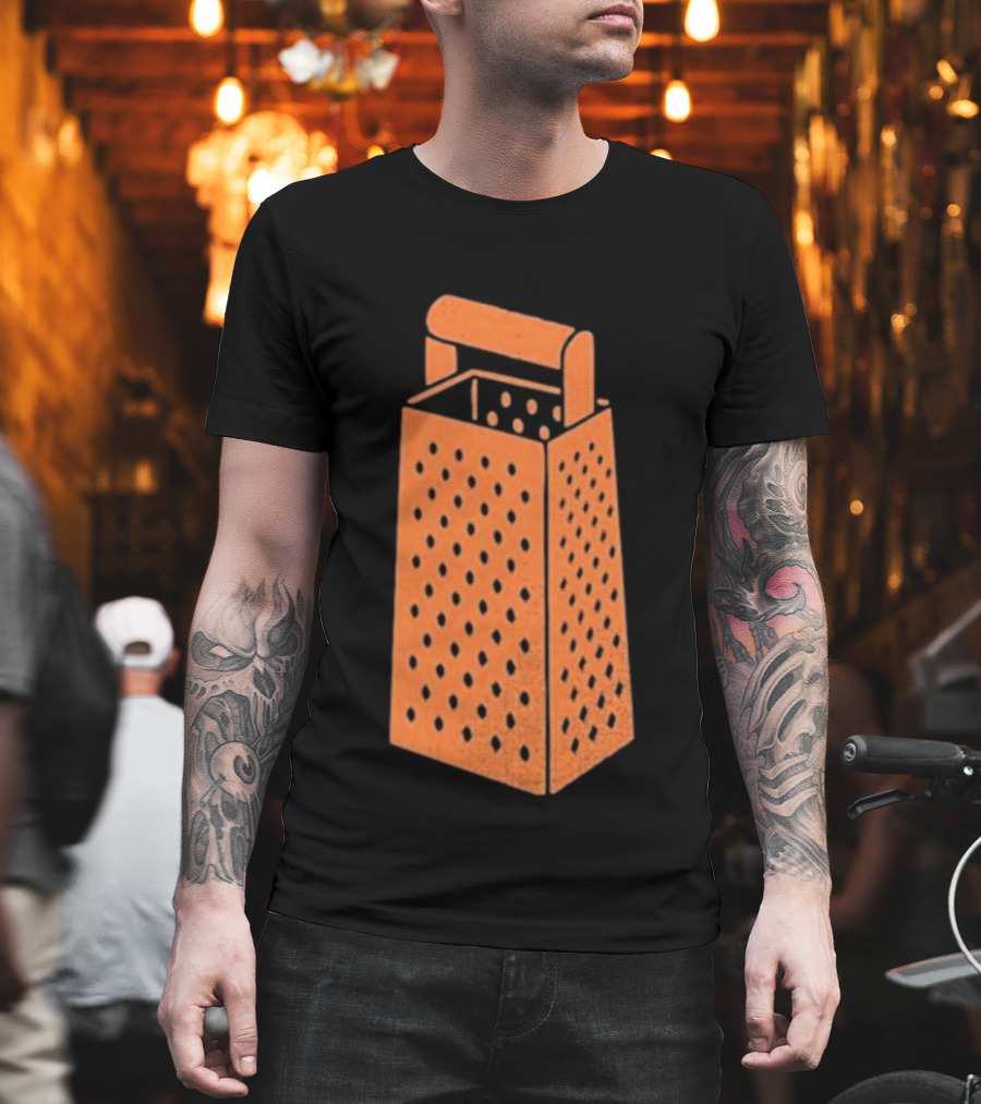 Shredded Cheese Grater Kitchen Tool Humor T-Shirt