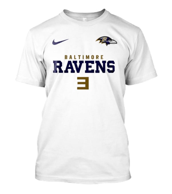 Baltimore Ravens Eminem Slim Shady Nike Collaboration T-Shirt