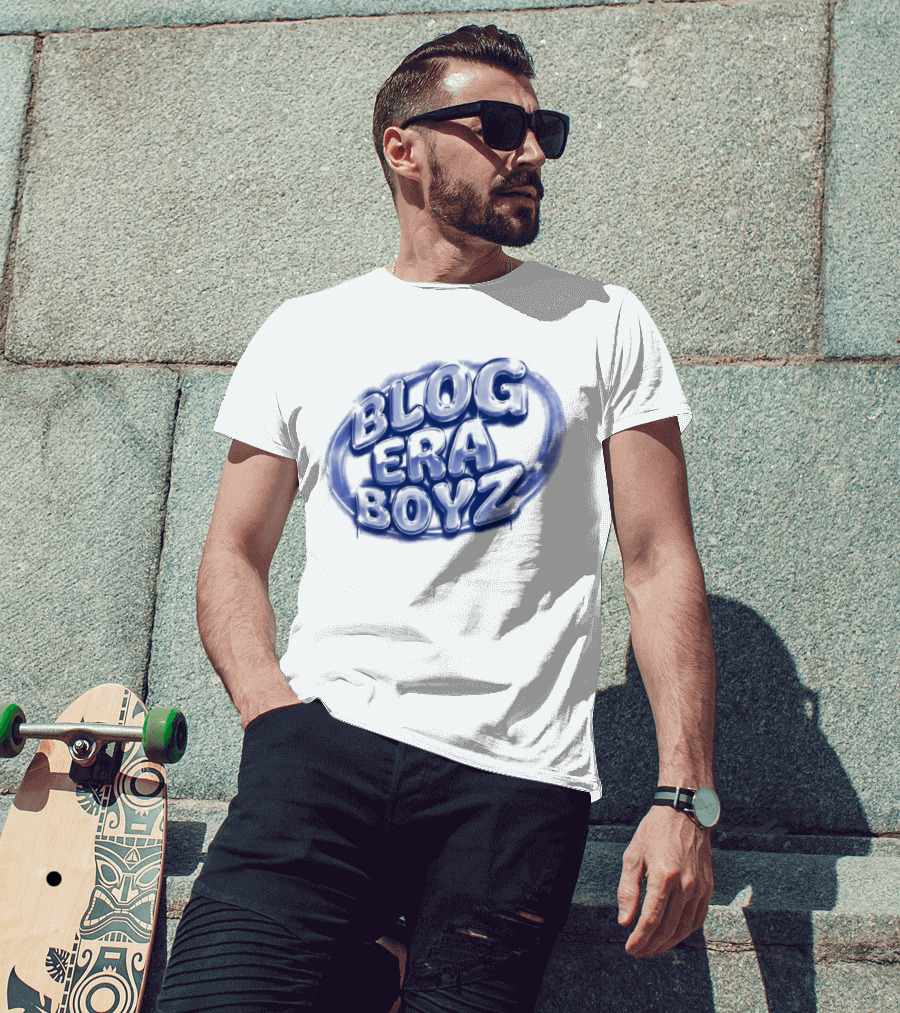 Blog Era Boyz Nostalgic Internet Culture Aesthetic T-Shirt