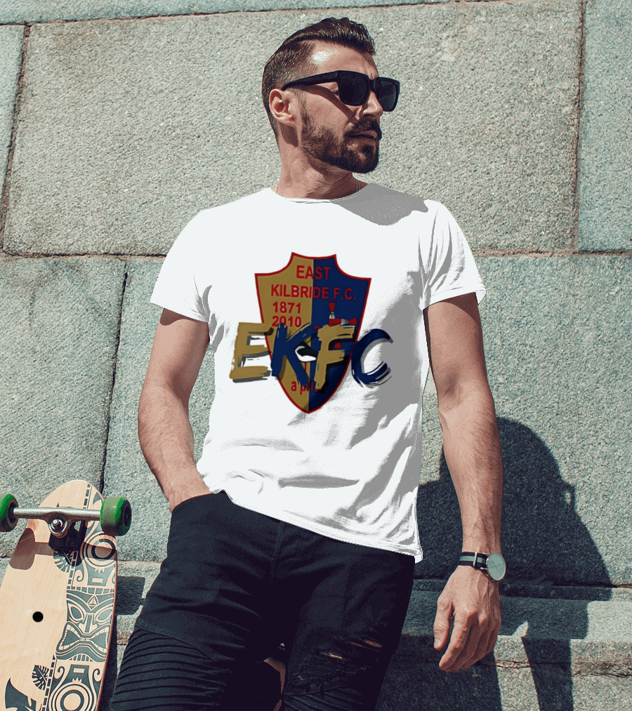 East Kilbride F.C. EKFC 1871 2010 Crest T-Shirt