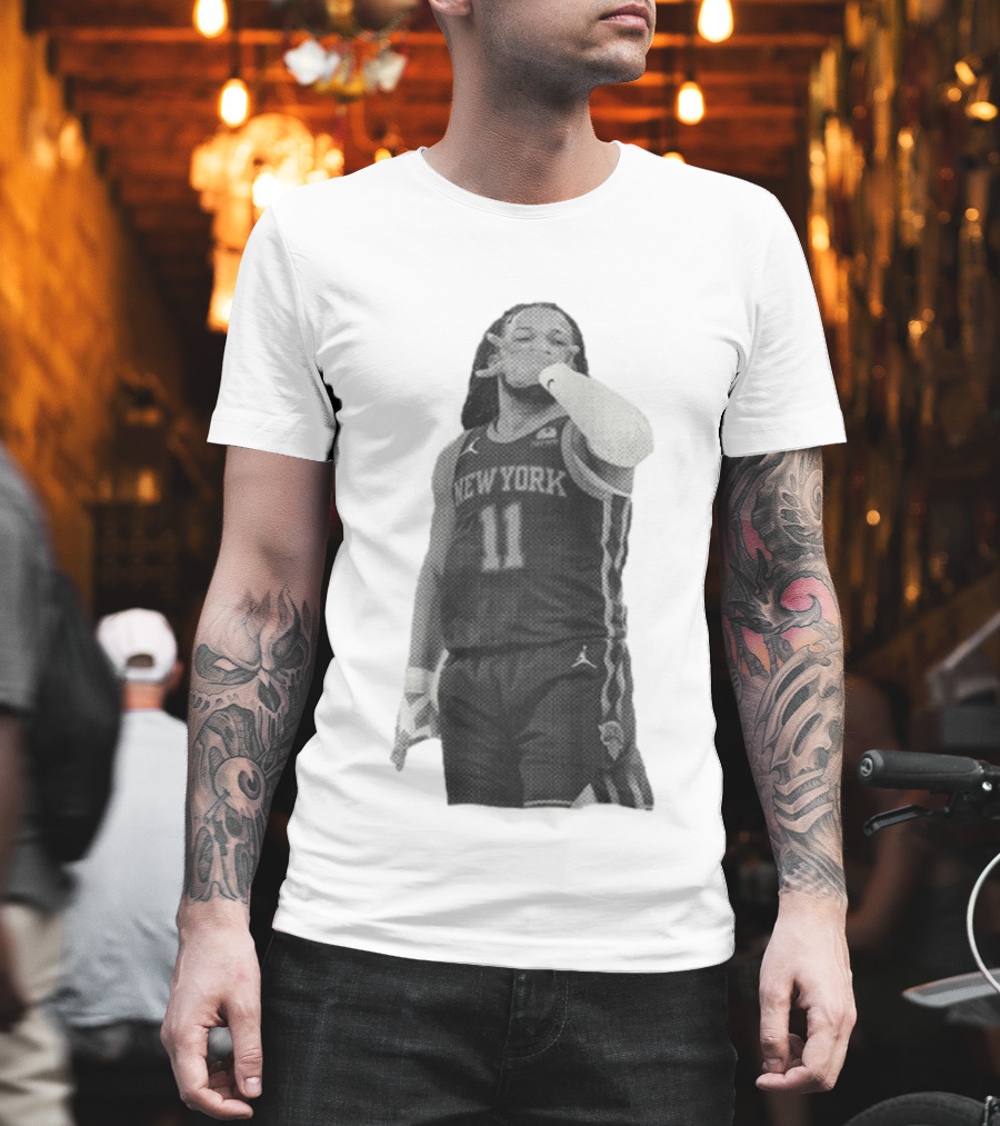 Jalen Brunson New York Basketball Everyone Is Better Until It's Time To Be Better T-Shirt